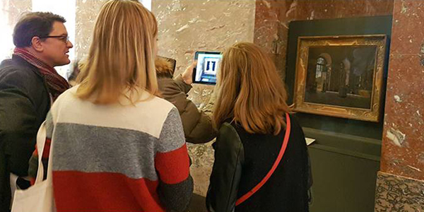Chasse au trésor digitale au Louvre